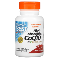 Doctor's Best CoQ10 с BioPerine 100 мг 120 капсул