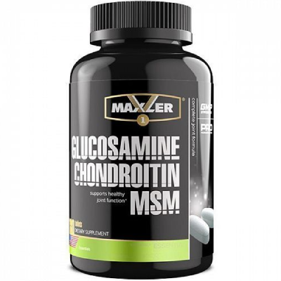 Maxler Glucosamine&Chondroitin MSM 180 таблеток