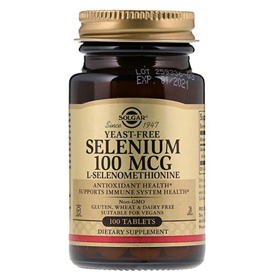 Solgar Selenium 100 мкг 100 таблеток
