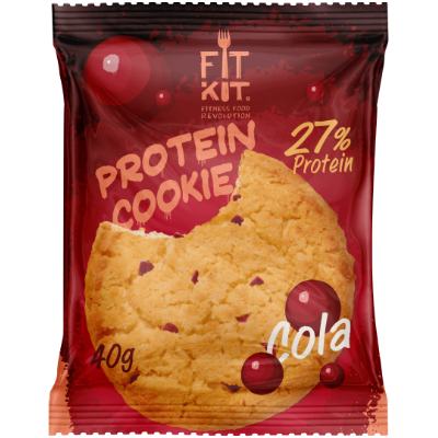 Устаревшая Батончик-печенье Fit-Kit Protein cookie 40 г