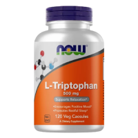 NOW L-Tryptophan 500 мг 120 вегетарианских капсул