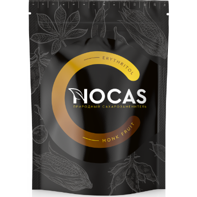 Nocas Сахарозаменитель (Эритрит + монах фрукт) 300 г
