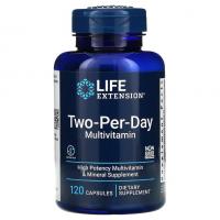 Life Extension Two-Per-Day мультивитамины 120 капсул