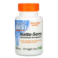 Doctor's Best Natto-Serra 90 капсул в растительной оболочке