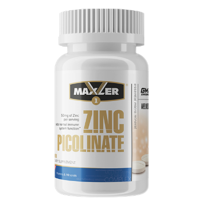 Maxler Zinc Picolinate 50 мг 60 таблеток
