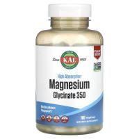 KAL Magnesium Glycinate 350 мг 160 вегетарианских капсул