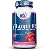 Haya Labs Vitamin K2 (MK-7) 100 мкг 60 капсул