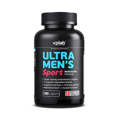VPLab Ultra Men's Sport Multivitamin Formula 180 таблеток