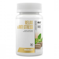 Maxler Relax & Anti-Stress Complex 30 капсул