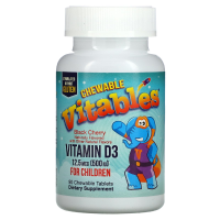 Vitables Vitamin D3 для детей 90 жевательных таблеток