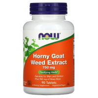 NOW Horny Goat Weed Extract 750 мг 90 таблеток