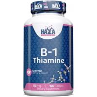 Haya Labs Vitamin B-1 (Thiamine) 50 мг 100 таблеток