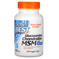 Doctor's Best Glucosamine&Chondroitin&MSM 120 капсул