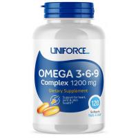 Uniforce Omega 3-6-9 1200 мг 120 капсул