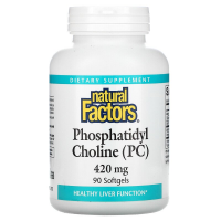 Natural Factors Phosphatidyl Сholine 420 мг 90 гелевых капсул