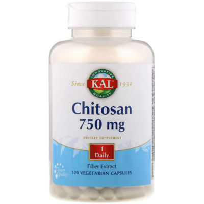 KAL Chitosan 750 мг 120 капсул