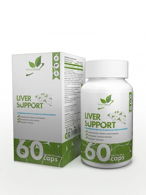 NaturalSupp Liver support 60 капсул