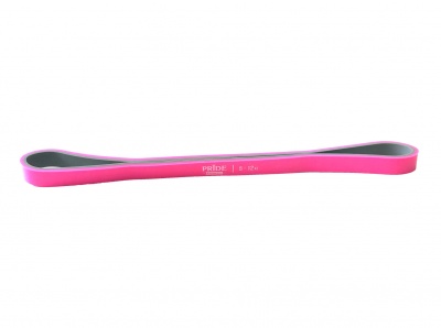 PRIDE Ленточный эспандер MINI PRO розовый-серый 600 мм (5-12 кг)