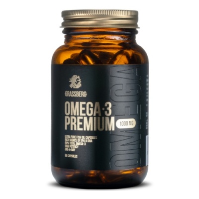 GRASSBERG Omega-3 1000 мг 60 капсул